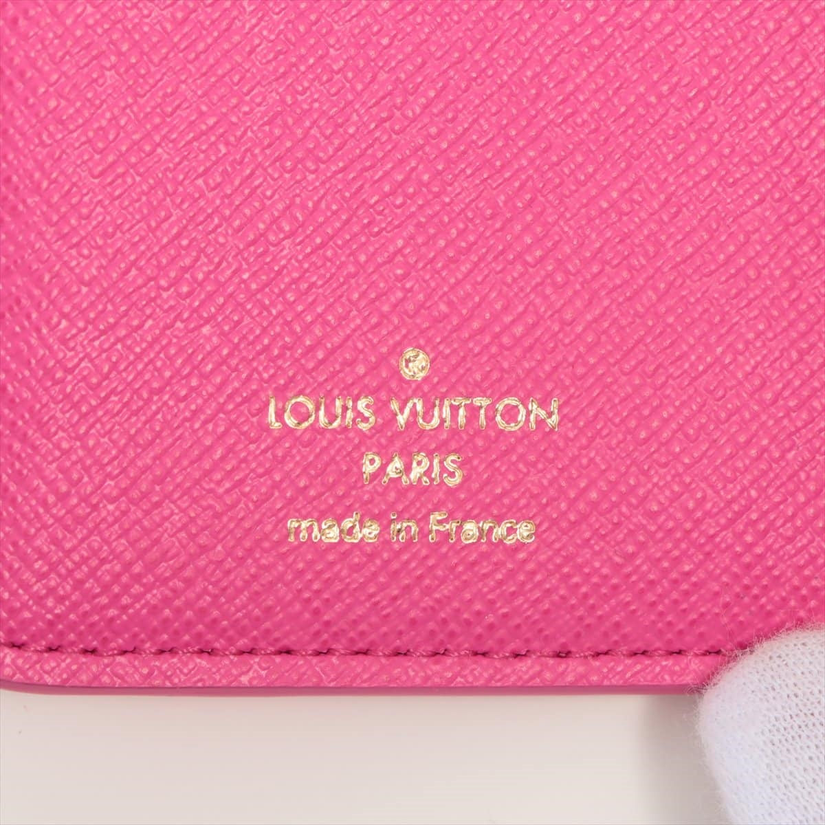 グレインレザー皮革の種類LOUIS VUITTON  ポルトフォイユ・ルー M81472