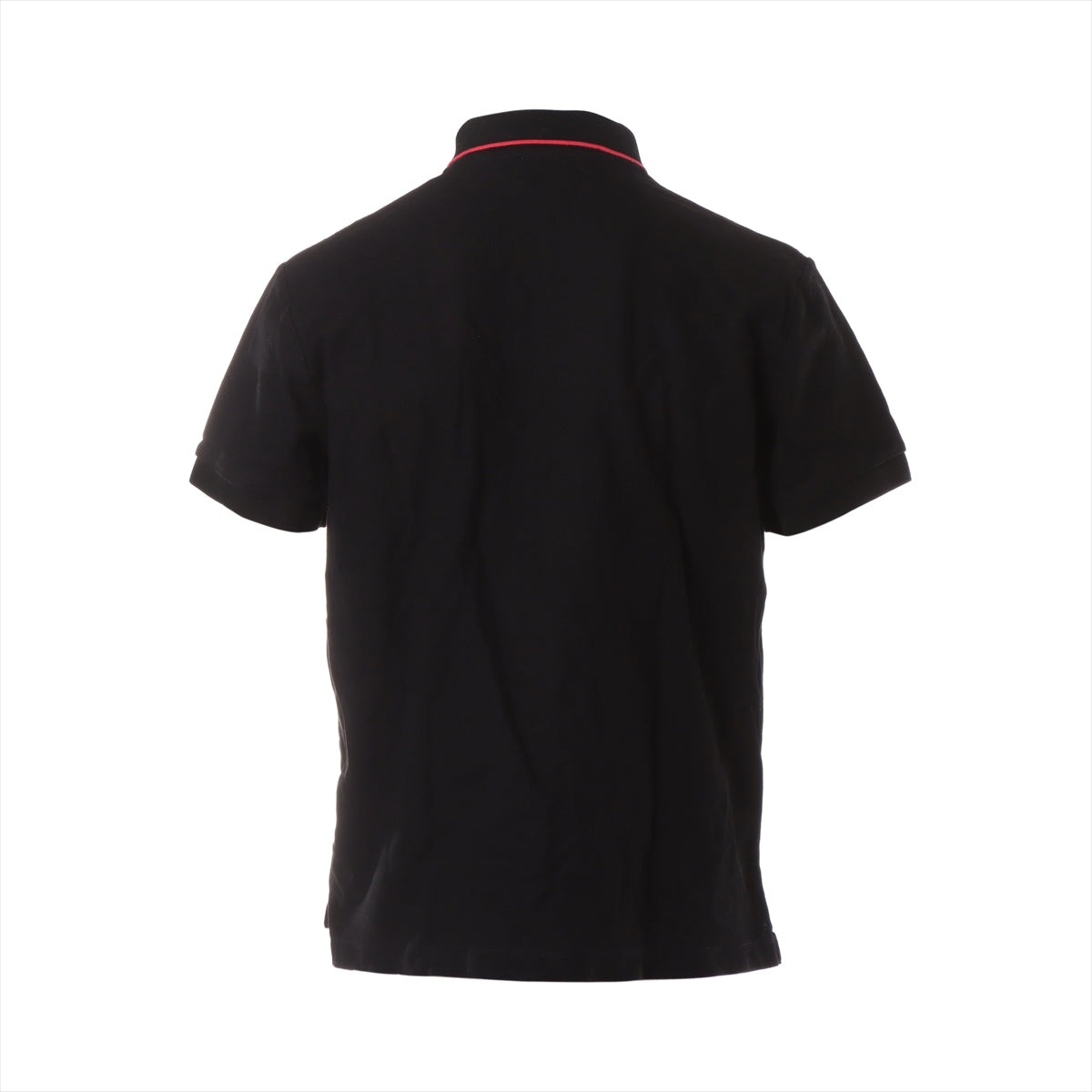 バーバリー ティッシ期 コットン ポロシャツ L メンズ ブラック  8017003 TBロゴ