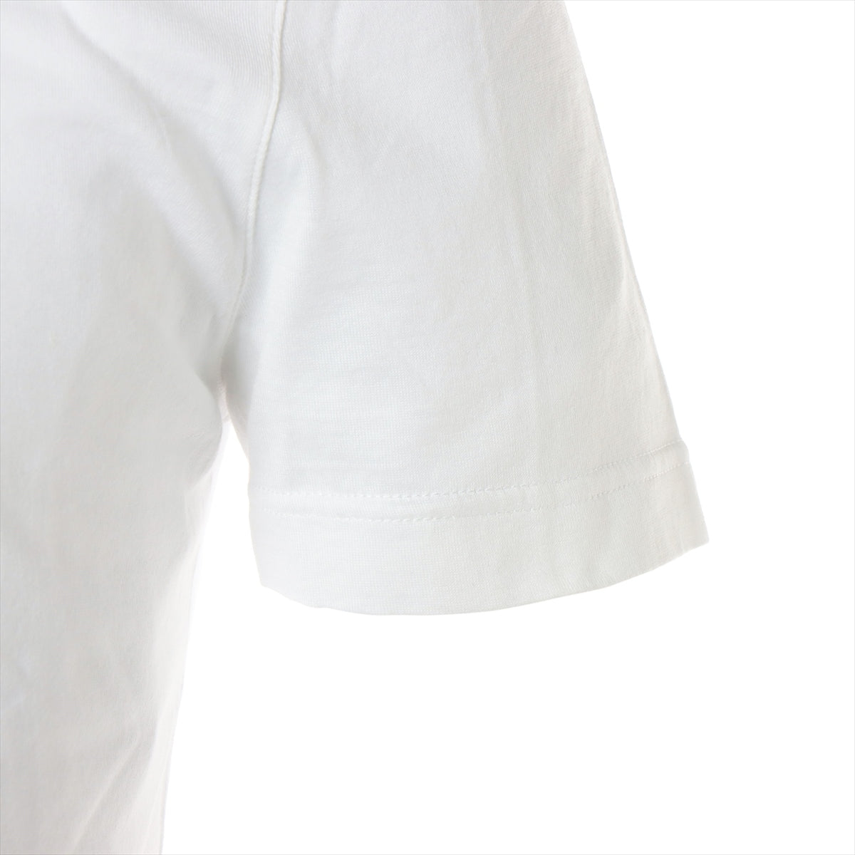 ルイヴィトン 18AW コットン Tシャツ XS メンズ ホワイト  クルーネック LVサークル RM182Q