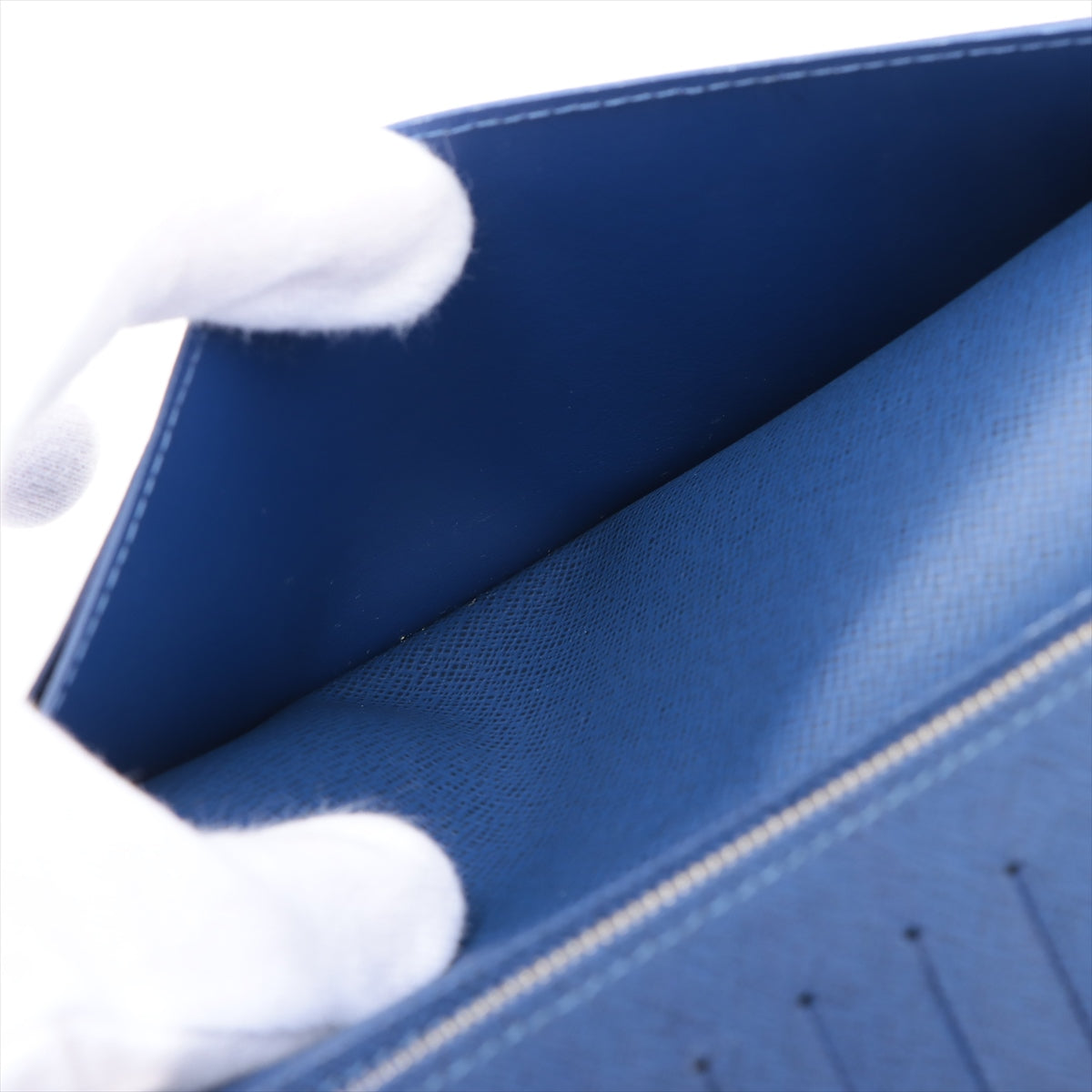 ルイヴィトン タイガラマ ポルトフォイユ･ブラザ M30297 ブルー 財布