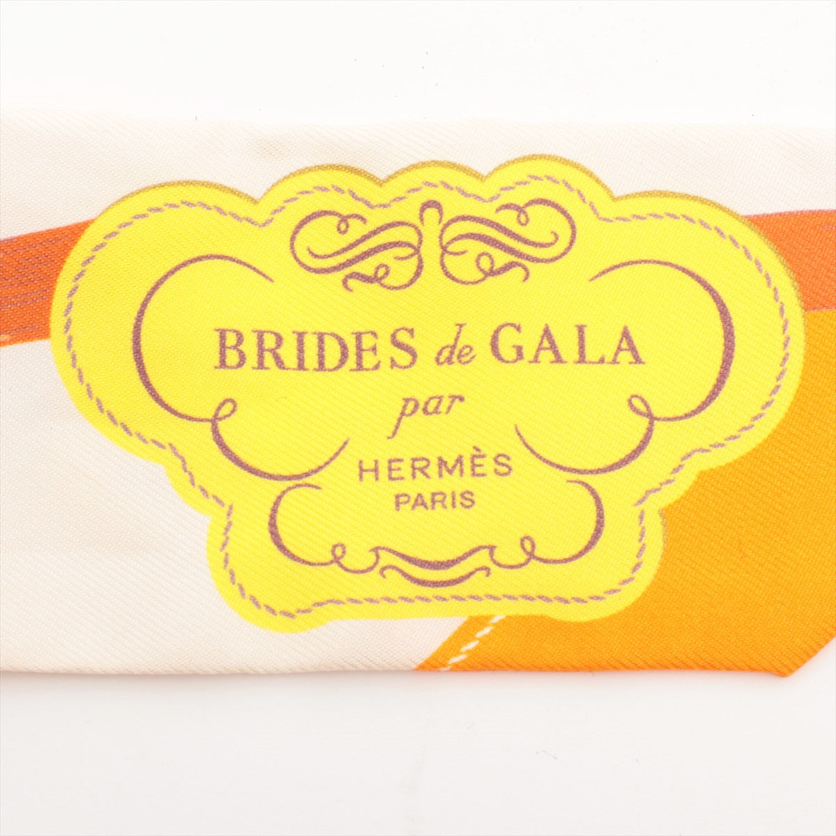 エルメス ツイリー BRIDES de GALA 式典用馬勒 スカーフ シルク ...