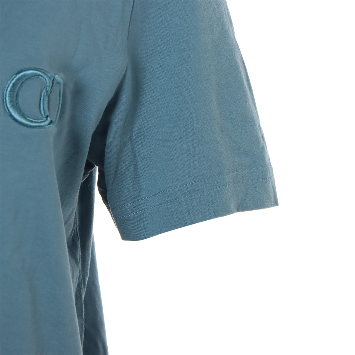 ディオール コットン Tシャツ S メンズ ブルー  013J600A0589 CDロゴ