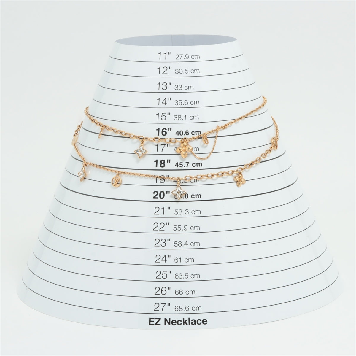 ルイヴィトン M68374 コリエ ブルーミング ストラス LB0291 ネックレス