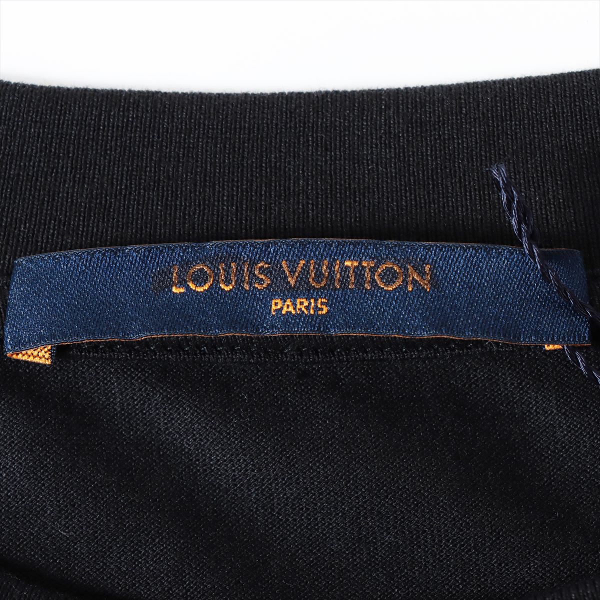 ルイヴィトン 19AW コットン Tシャツ XS メンズ ブラック  LVスモークプリンテッド RM192