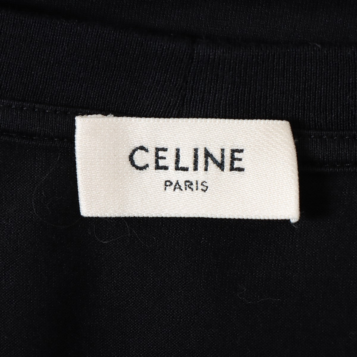 セリーヌ 19SS コットン Tシャツ XL レディース ブラック Labyrinthe ...