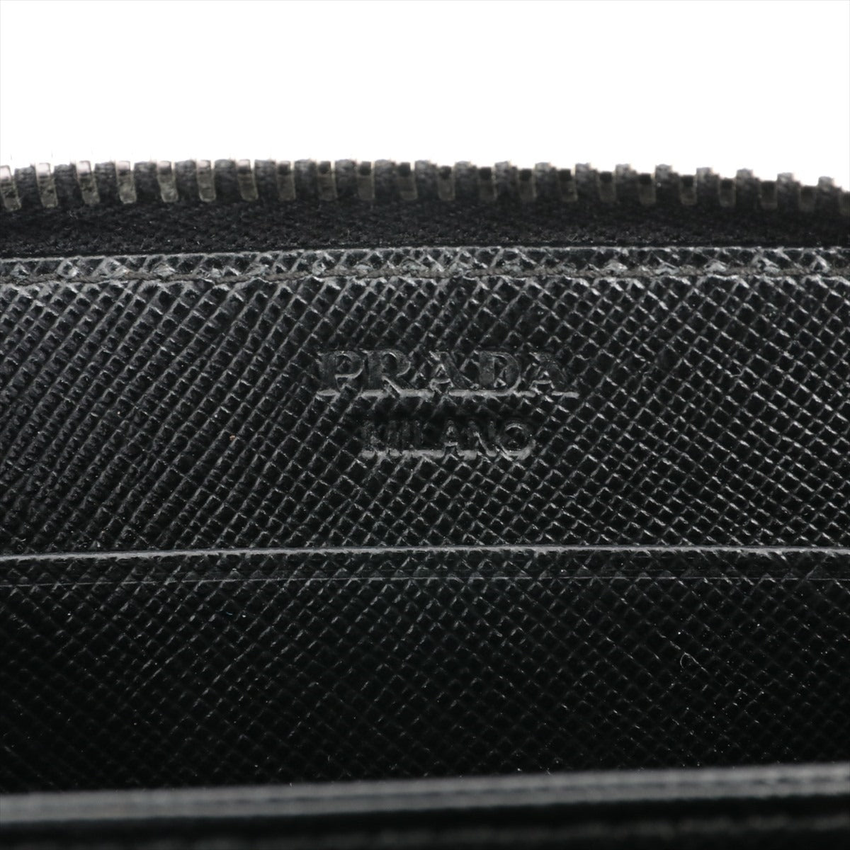 プラダ サフィアーノ 1M0268 レザー コインケース ブラック