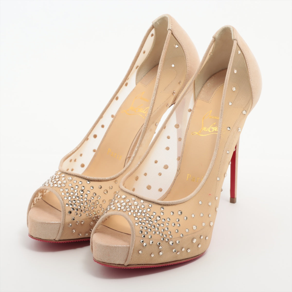 Christian Louboutin ベージュ パンプス 無かっ