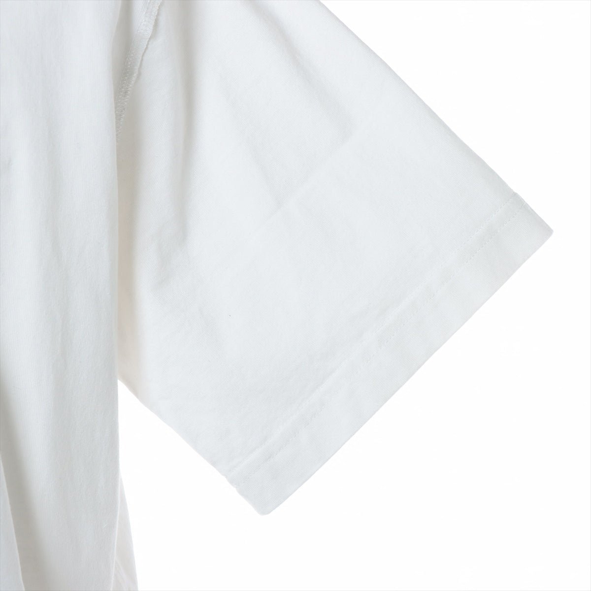 ルイヴィトン 22AW コットン Tシャツ L メンズ ホワイト  RM222Q インサイドアウト LVロゴ
