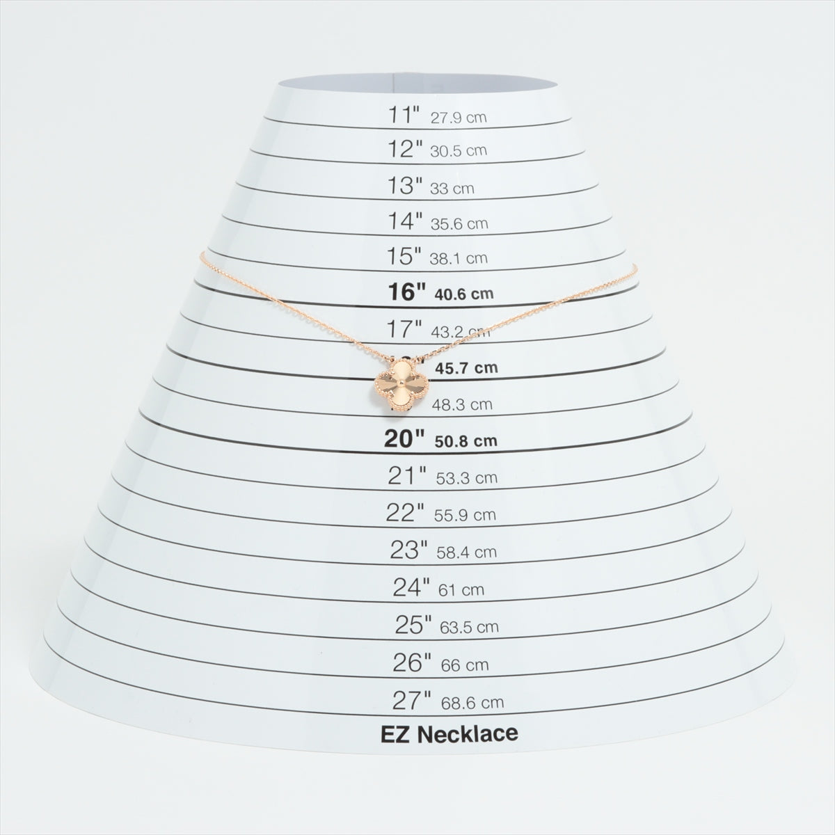 ヴァンクリーフ&アーペル ヴィンテージアルハンブラ ギョーシェ ネックレス 750(YG) 6.6g