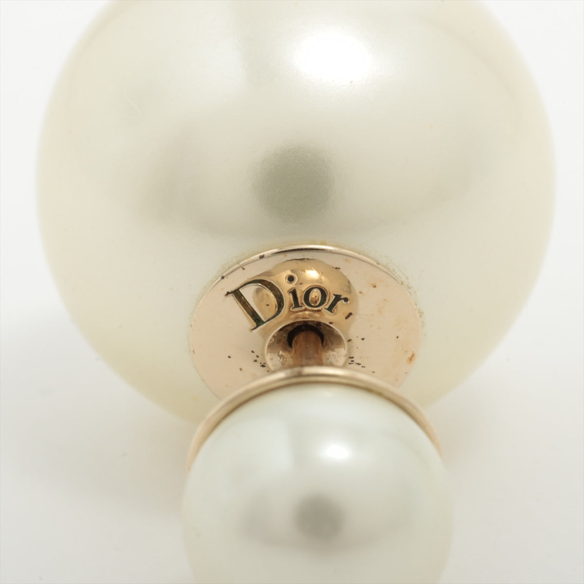 ディオール Dior Tribales  ディオール トライバル ピアス(両耳用) GP×フェイクパール ゴールド