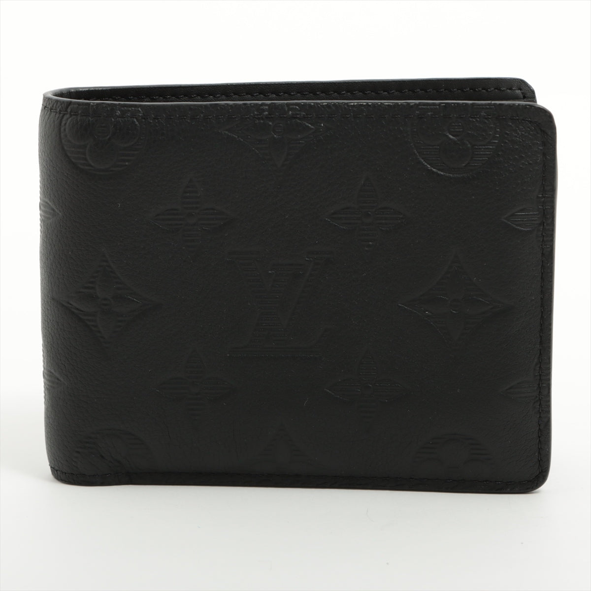 ルイヴィトン モノグラムシャドウ ポルトフォイユ･ミュルティプル M62901 ブラック 財布
