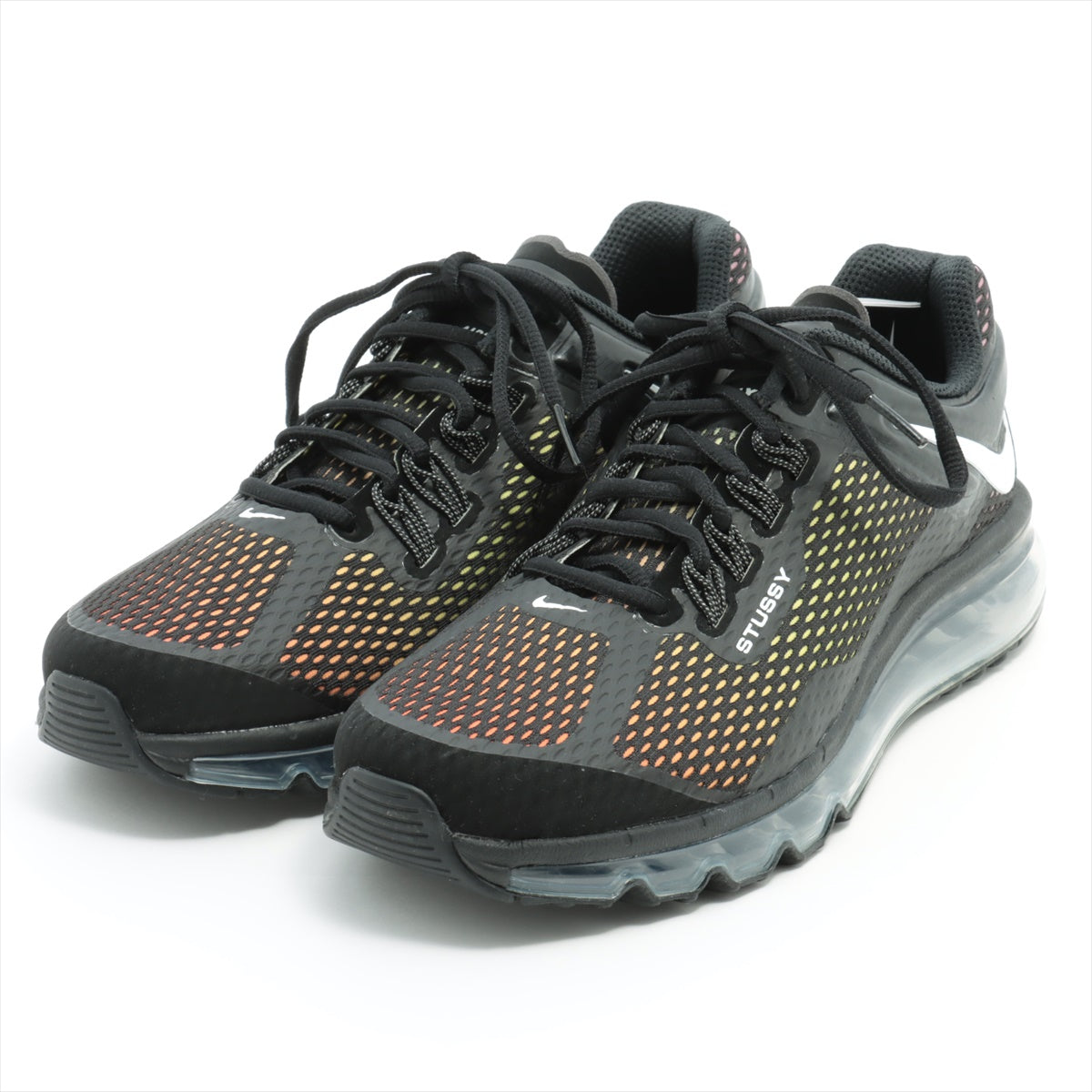 ナイキ×ステューシー ファブリック スニーカー 27cm メンズ ブラック DO2461-001 NIKE AIR MAX 2013 ｜a2068563｜中古ブランド品・ブランド古着通販｜ALLU（アリュー）