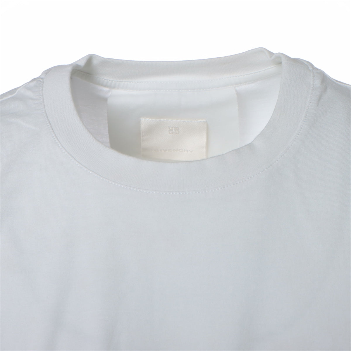 ジバンシィ 22SS コットン Tシャツ L メンズ ホワイト  BM71533Y6B リバースロゴ