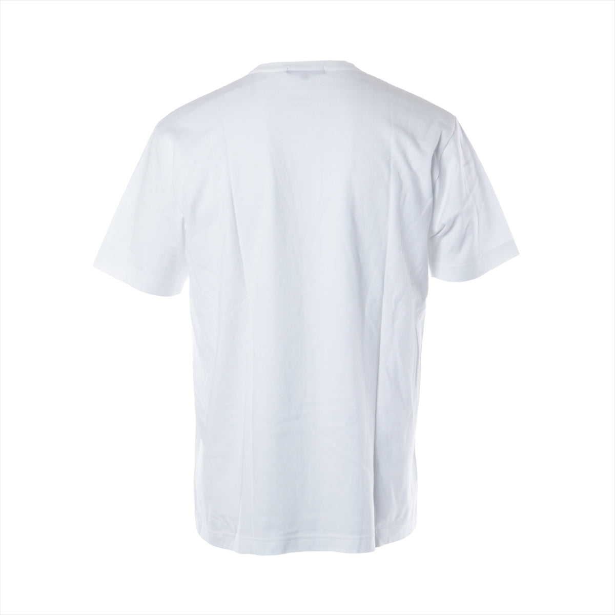 コムデギャルソンオム AD2020 コットン Tシャツ M メンズ ホワイト  ロゴプリント HF-T009