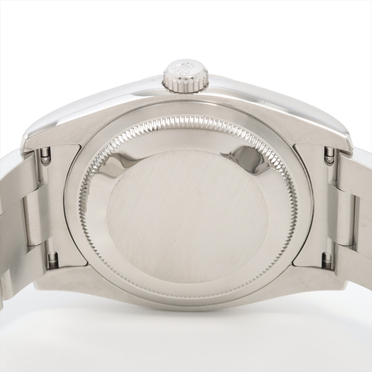 ロレックス ROLEX デイトジャスト　ランダムシリアル 116234 シルバー文字盤 SS/K18WG 自動巻き メンズ 腕時計