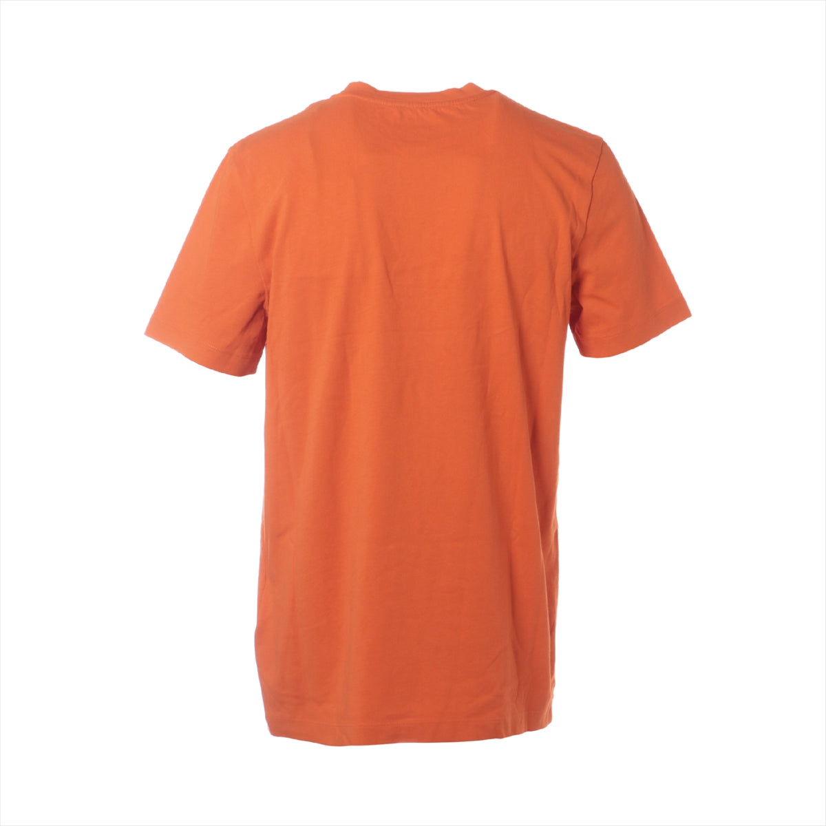 モンクレール 22年 コットン Tシャツ L メンズ オレンジ
