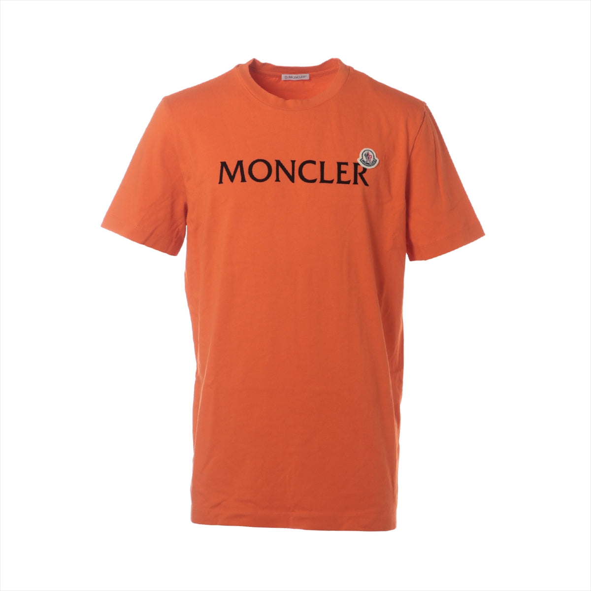 モンクレール 22年 コットン Tシャツ L メンズ オレンジ｜a2116944 