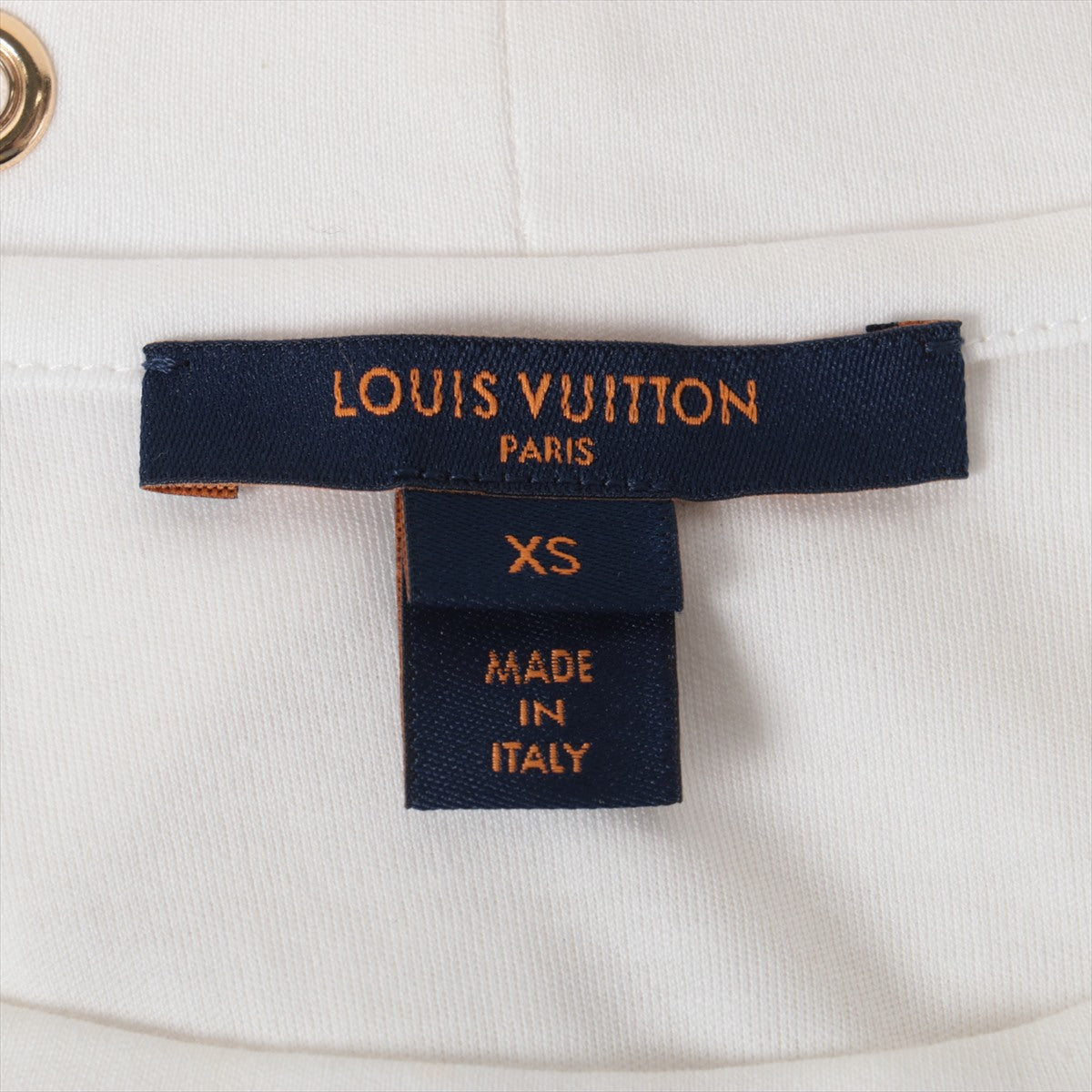 ルイヴィトン 19SS コットン×シルク Tシャツ XS レディース ホワイト  RW191W モノグラム