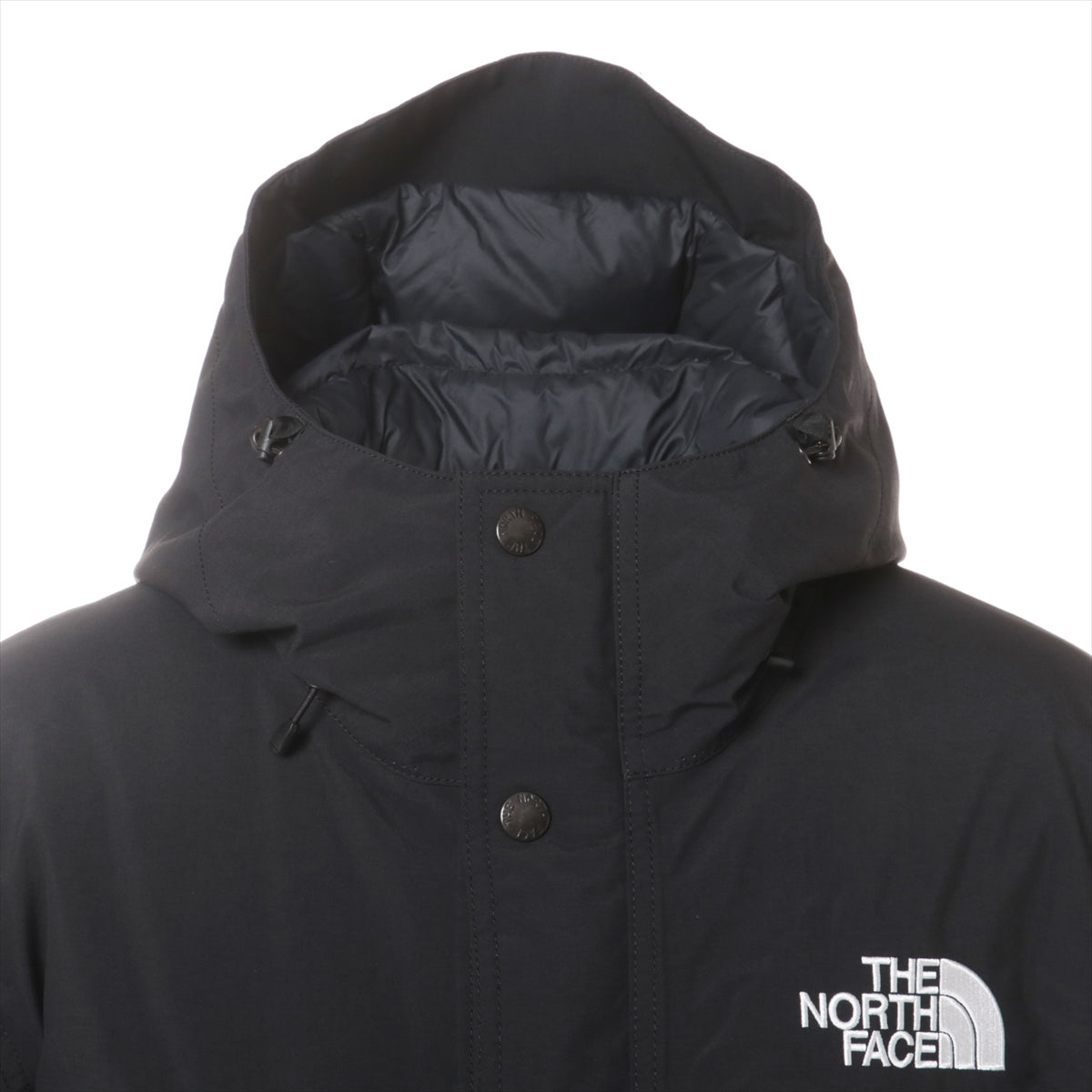 ノースフェイス ナイロン ダウンジャケット L メンズ ブラック  ND92237 Mountain Down Jacket