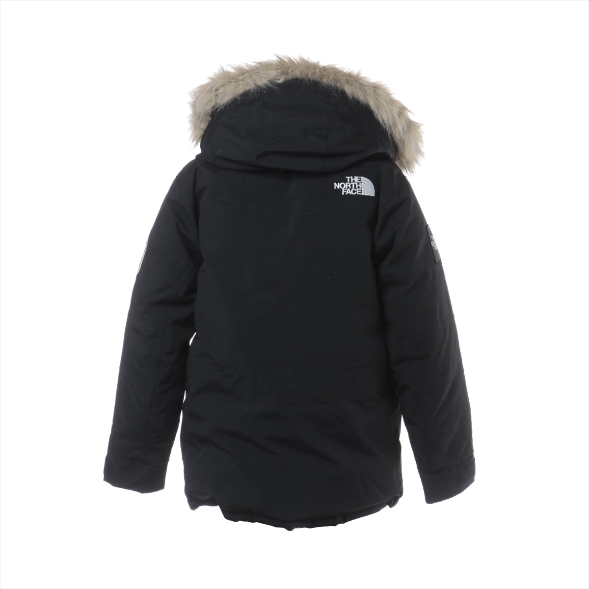 ノースフェイス ポリエステル×ナイロン ダウンジャケット M メンズ ブラック  ND92238 ANTARCTICA PARKA ファー取り外し可