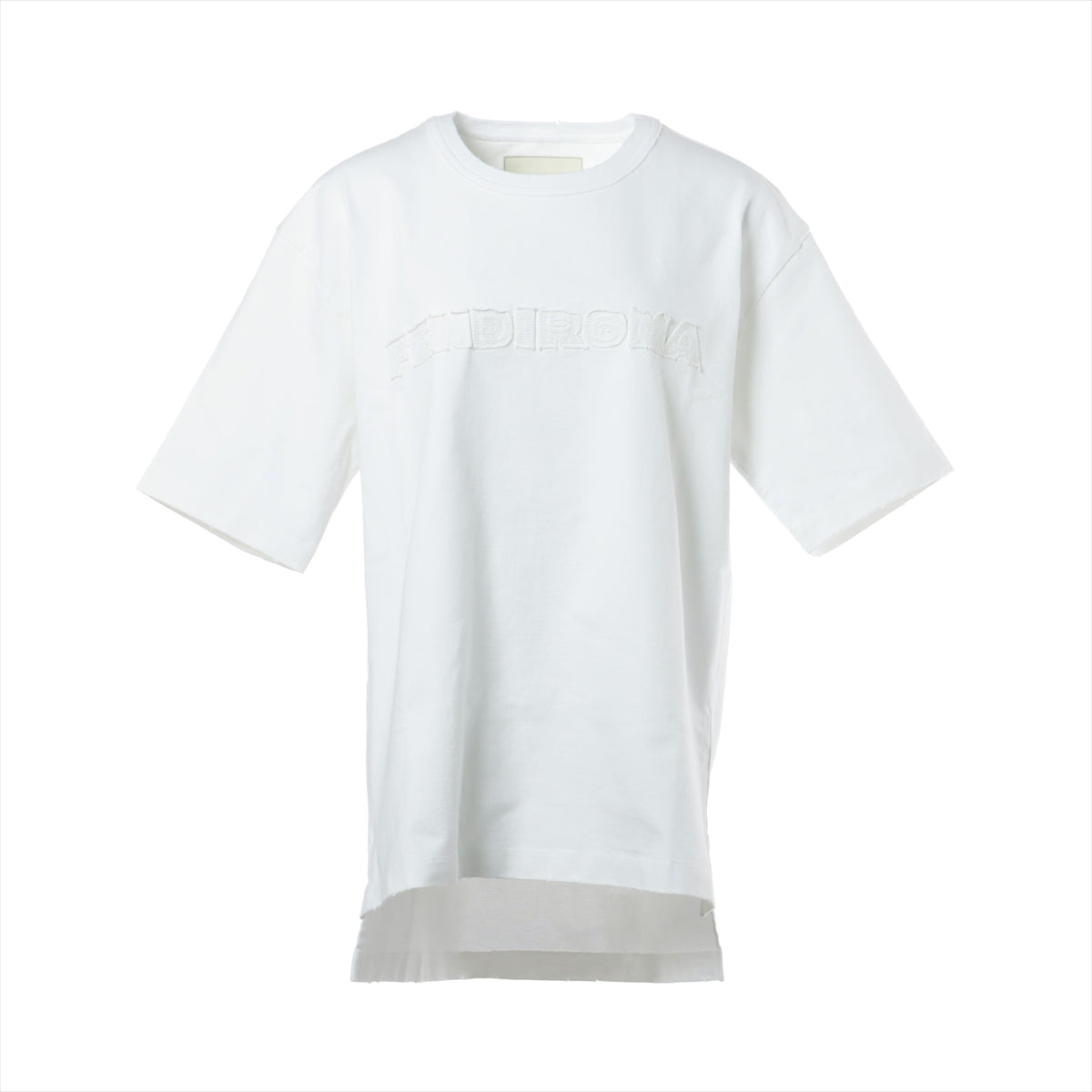 フェンディ×マークジェイコブス コットン Tシャツ S レディース ホワイト FENDI by MARC JACOBS オーバーサイズ  FS｜a2204967｜中古ブランド品・ブランド古着通販｜ALLU（アリュー）