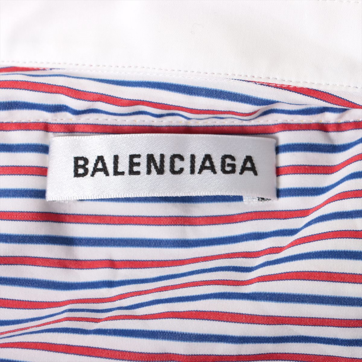 バレンシアガ 17年 コットン シャツ 34 メンズ マルチカラー  518021