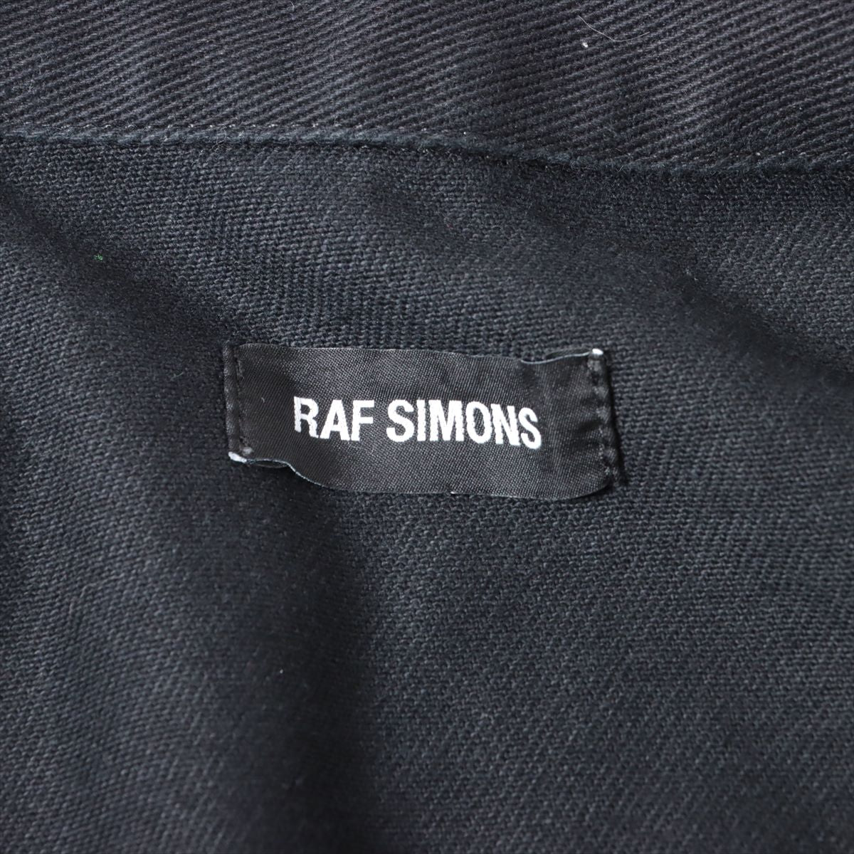 ラフシモンズ 20SS コットン デニムシャツ M メンズ ブラック  Slim Fit Denim Shirt