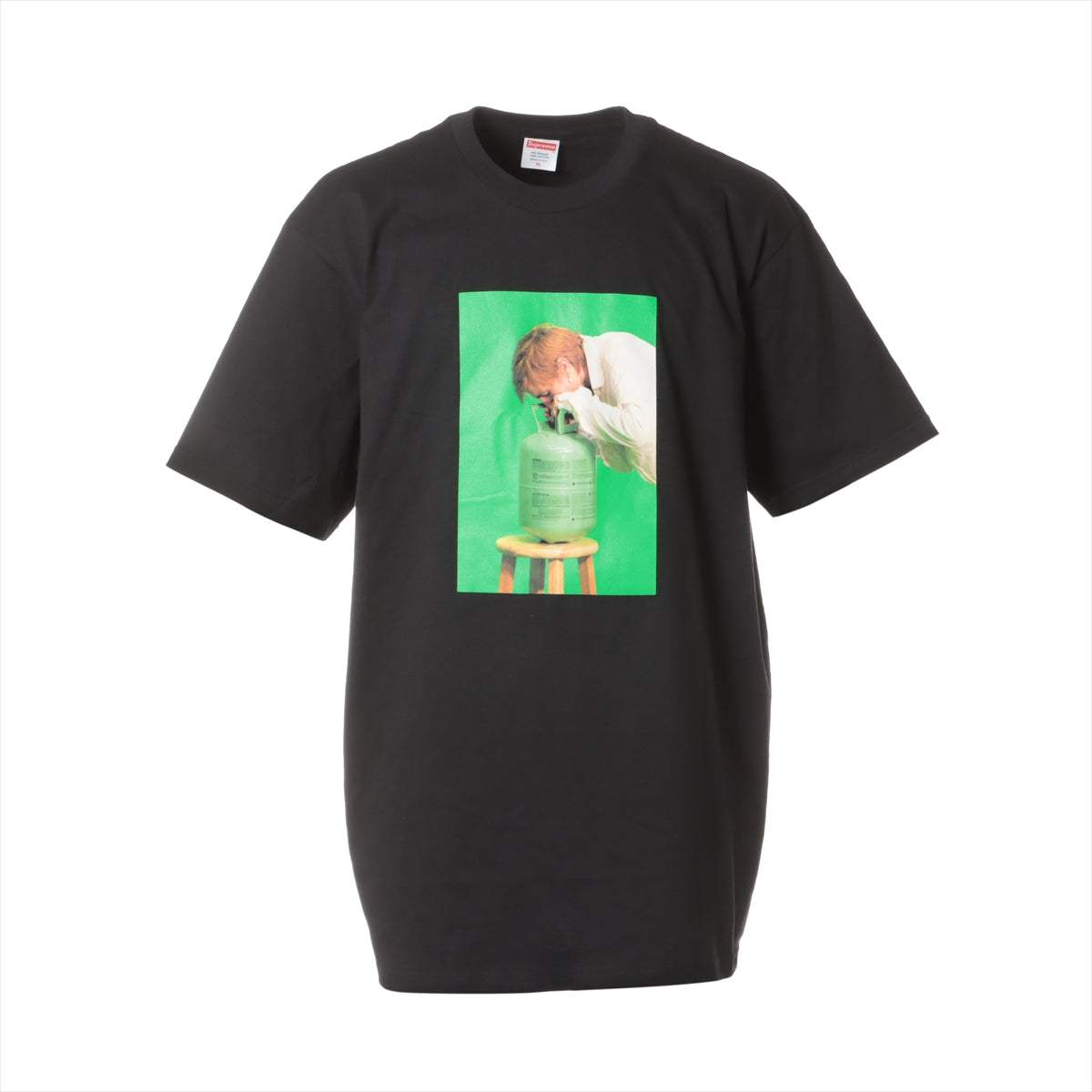 シュプリーム 23年 コットン Tシャツ XL メンズ ブラック  Mark Leckey GreenScreen Tee