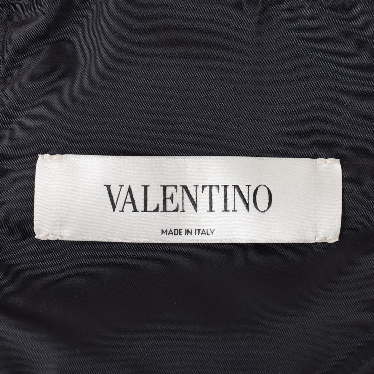 ヴァレンティノ 19SS ナイロン ブルゾン I48 メンズ ネイビー  RV3CIE05MGV ロゴ ボンバージャケット