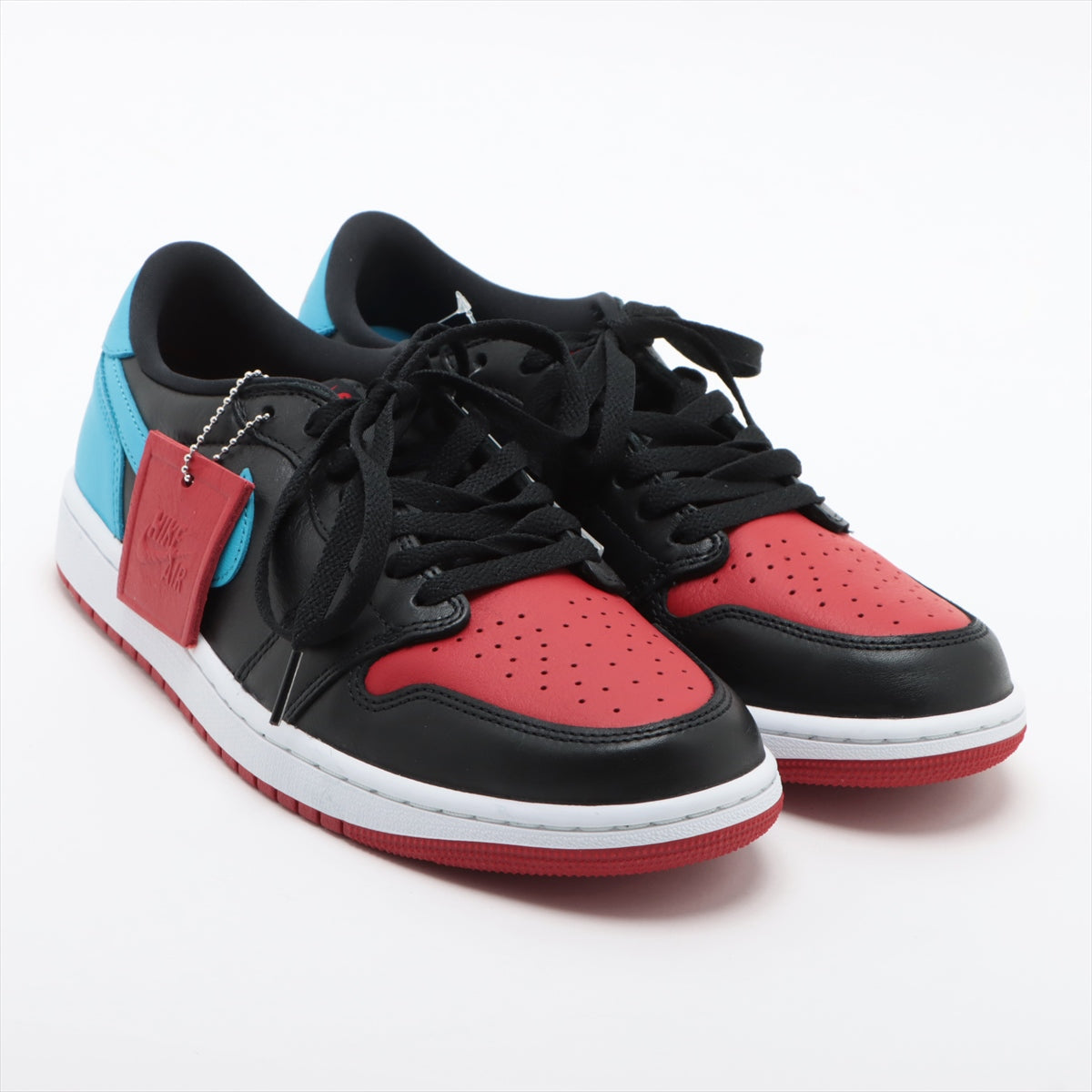 ナイキ レザー スニーカー 28㎝ レディース マルチカラー CZ0775-046 AIR JORDAN 1 RETRO LOW OG 箱 替えヒモ有