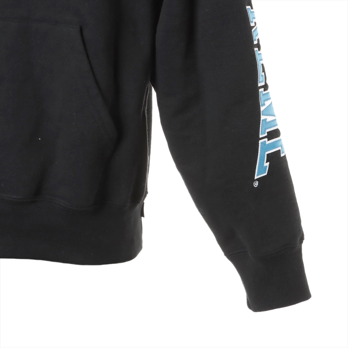 シュプリーム 23AW コットン×ポリエステル パーカー S メンズ ブラック  Sleeve Arc Hooded Sweatshirt