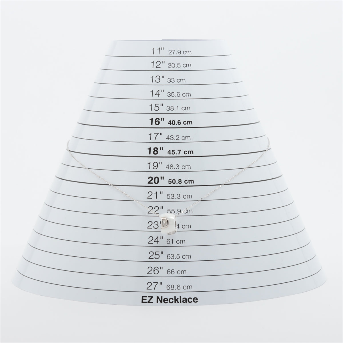 ダミアーニ Dアイコン 1P ダイヤ ネックレス 750(WG)×セラミック 7.1g