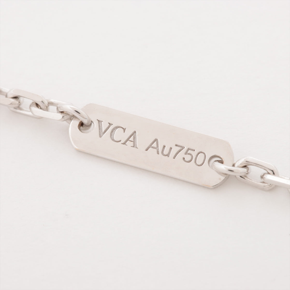 ヴァンクリーフu0026アーペル フラワーレース ダイヤ ネックレス 750(WG) 13.4g/Van Cleef u0026 Arpels/ネックレス長さ : 45.5cm トップサイズ縦 : 2.9cm トップサイズ横 : 3.2cm/レディース