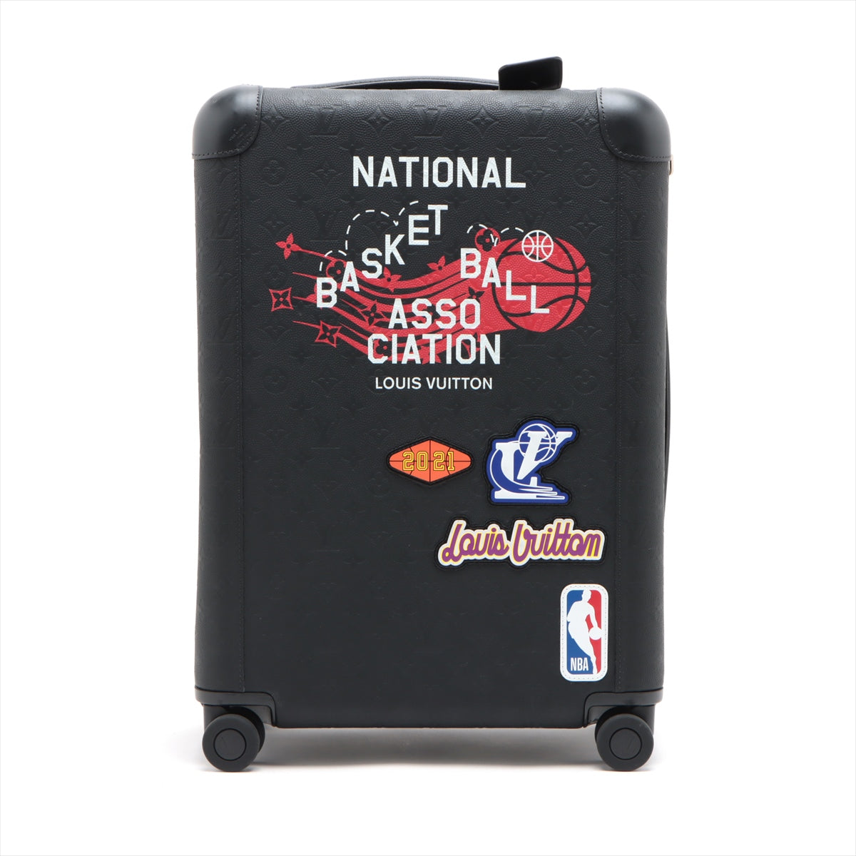 ルイヴィトン×NBA モノグラム エンボス ホライゾン55 M20450 ブラック  暗証番号000｜a2514927｜中古ブランド品・ブランド古着通販｜ALLU（アリュー）