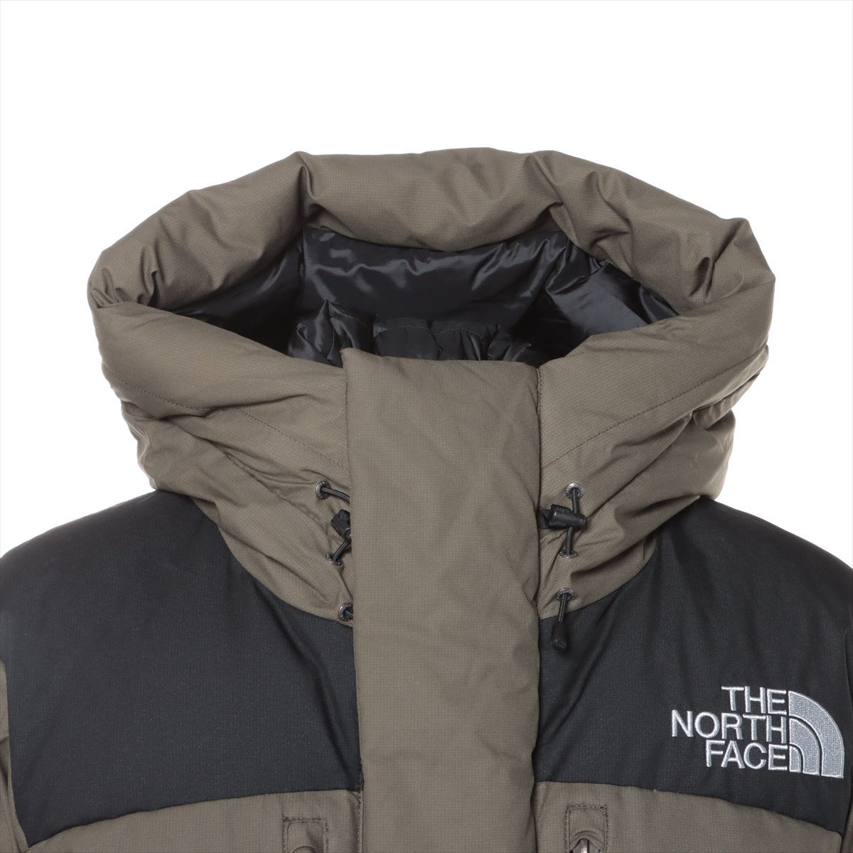 ノースフェイス ナイロン ダウンジャケット M メンズ ブラック×カーキ  ND91950 Baltro Light Jacket