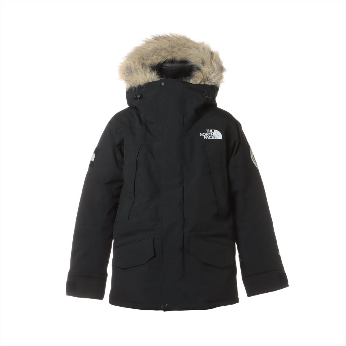 ノースフェイス ナイロン ダウンジャケット M メンズ ブラック  ANTARCTICA PARKA GORE-TEX ND92238 ゴールドウイン