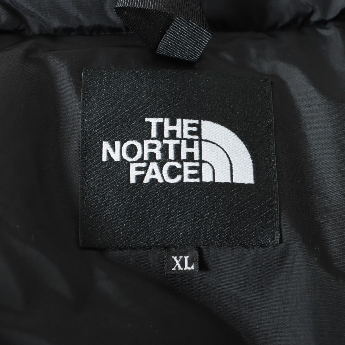 ノースフェイス ナイロン ダウンジャケット XL メンズ ブラック  ND92335 NUPTSE JACKET ヌプシ タグ付き