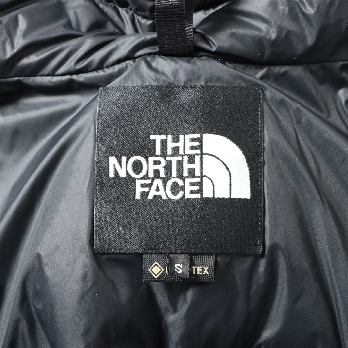 ノースフェイス ナイロン ダウンジャケット S メンズ ブラック×カーキ  ND91930 Mountain Down Jacket