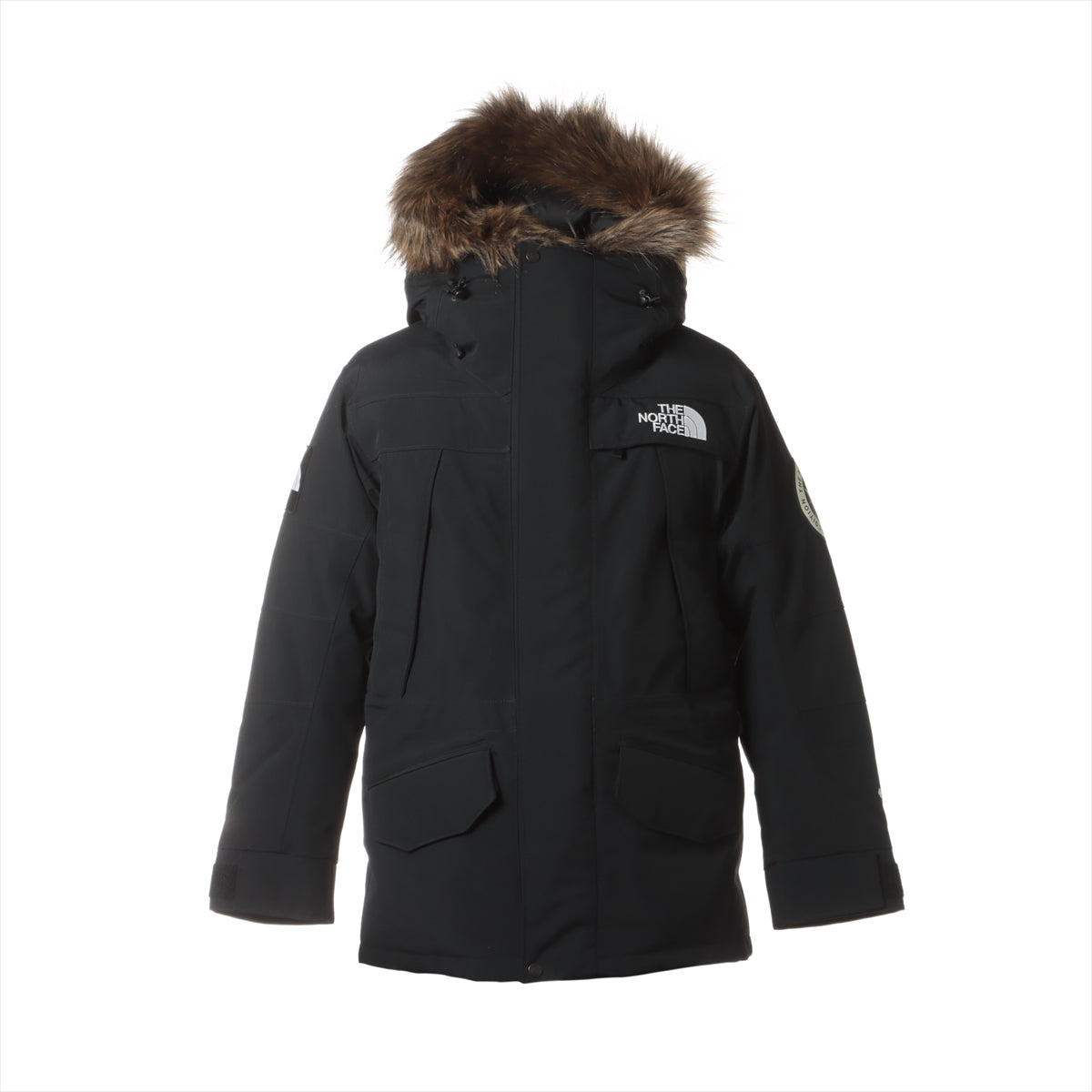 ノースフェイス ナイロン ダウンジャケット S メンズ ブラック  ND92032 ANTARCTICA PARKA