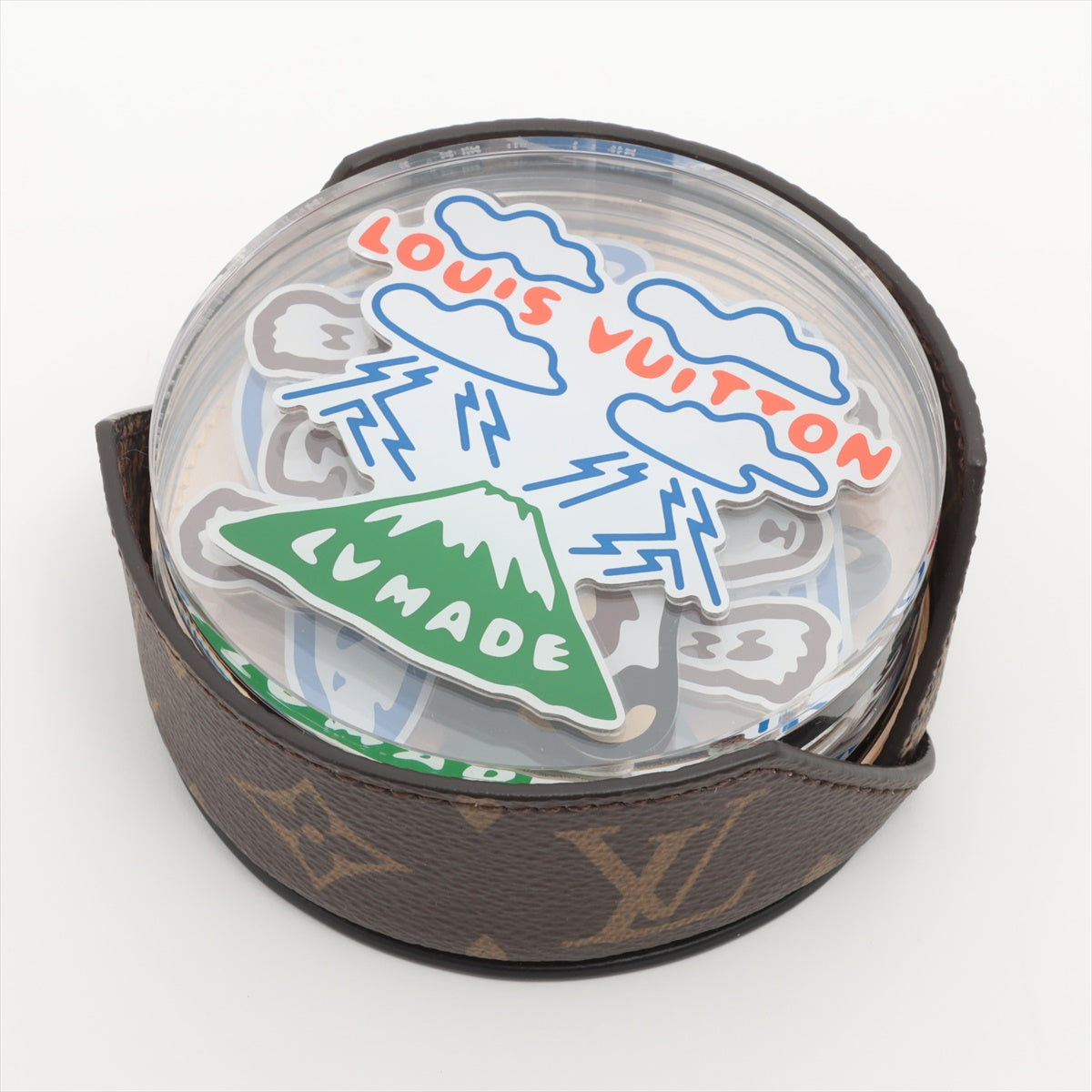 ルイヴィトン×NIGO GI0514 コースターセット MD0230 コースター プラスチック×PVC  クリア｜a2559630｜中古ブランド品・ブランド古着通販｜ALLU（アリュー）