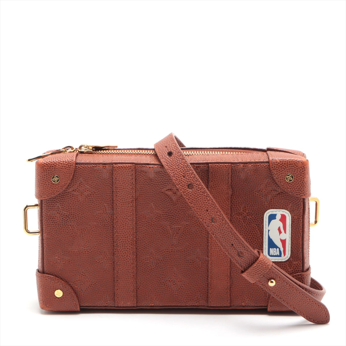 ルイヴィトン×NBA モノグラム ソフトトランク M80549 ブラウン｜a2610273｜中古ブランド品・ブランド古着通販｜ALLU（アリュー）