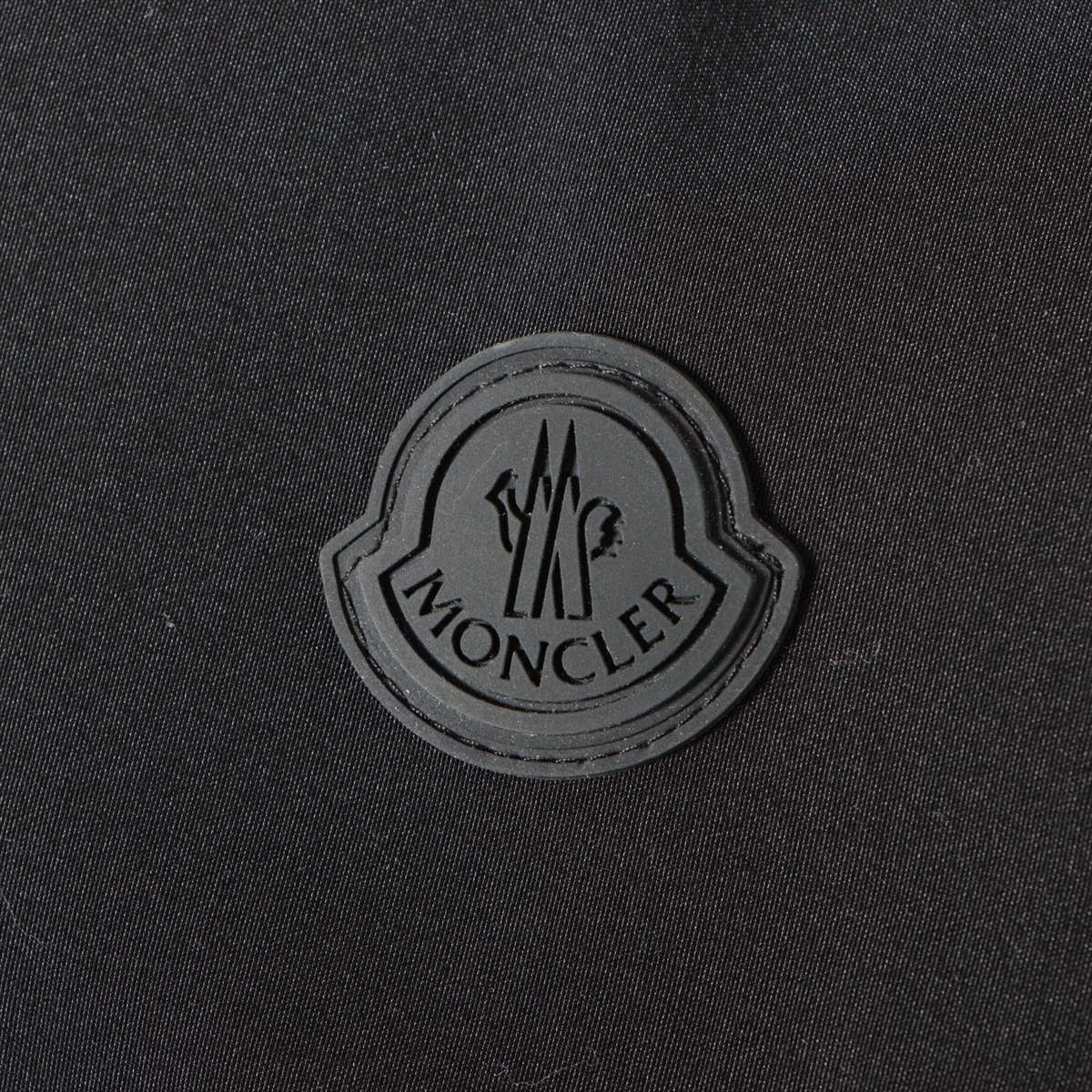 モンクレール FORSTER 19年 コットン×ポリエステル ダウンコート 2 メンズ ブラック