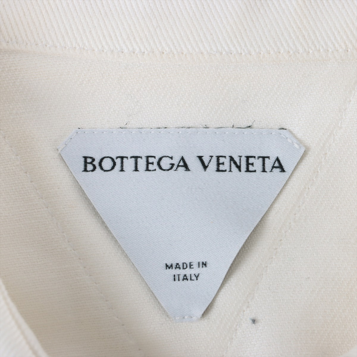 ボッテガヴェネタ 21年 コットン シャツ 48 メンズ ホワイト  679291