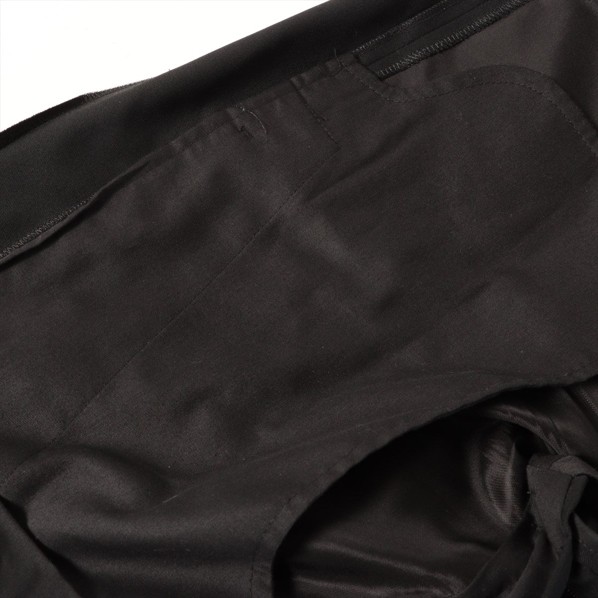 ディオール×カクタスジャック ウール パンツ 48 メンズ ブラック  283C102A4739 ファミリーセール品 裾補修