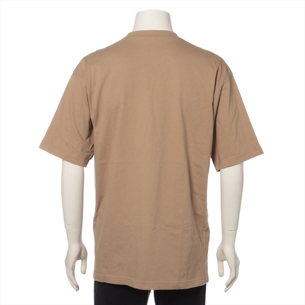 バレンシアガ 20年 コットン Tシャツ XS メンズ ベージュ  620969 毛羽たちあり