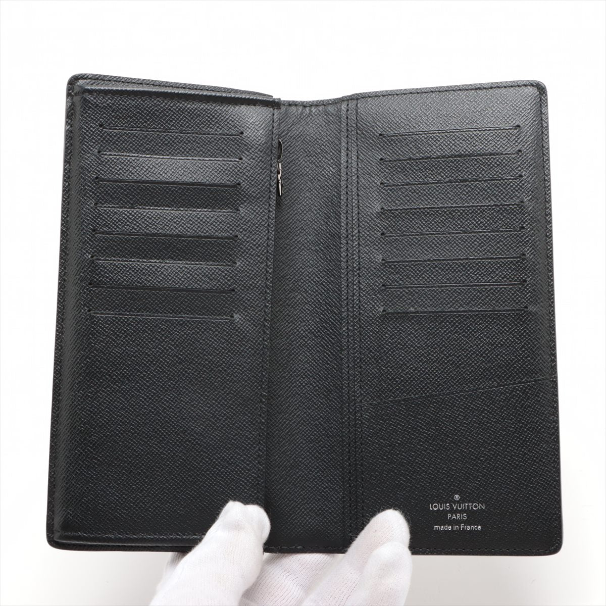 ルイヴィトン モノグラムエクリプス ポルトフォイユブラザ M61697 ブラック 財布