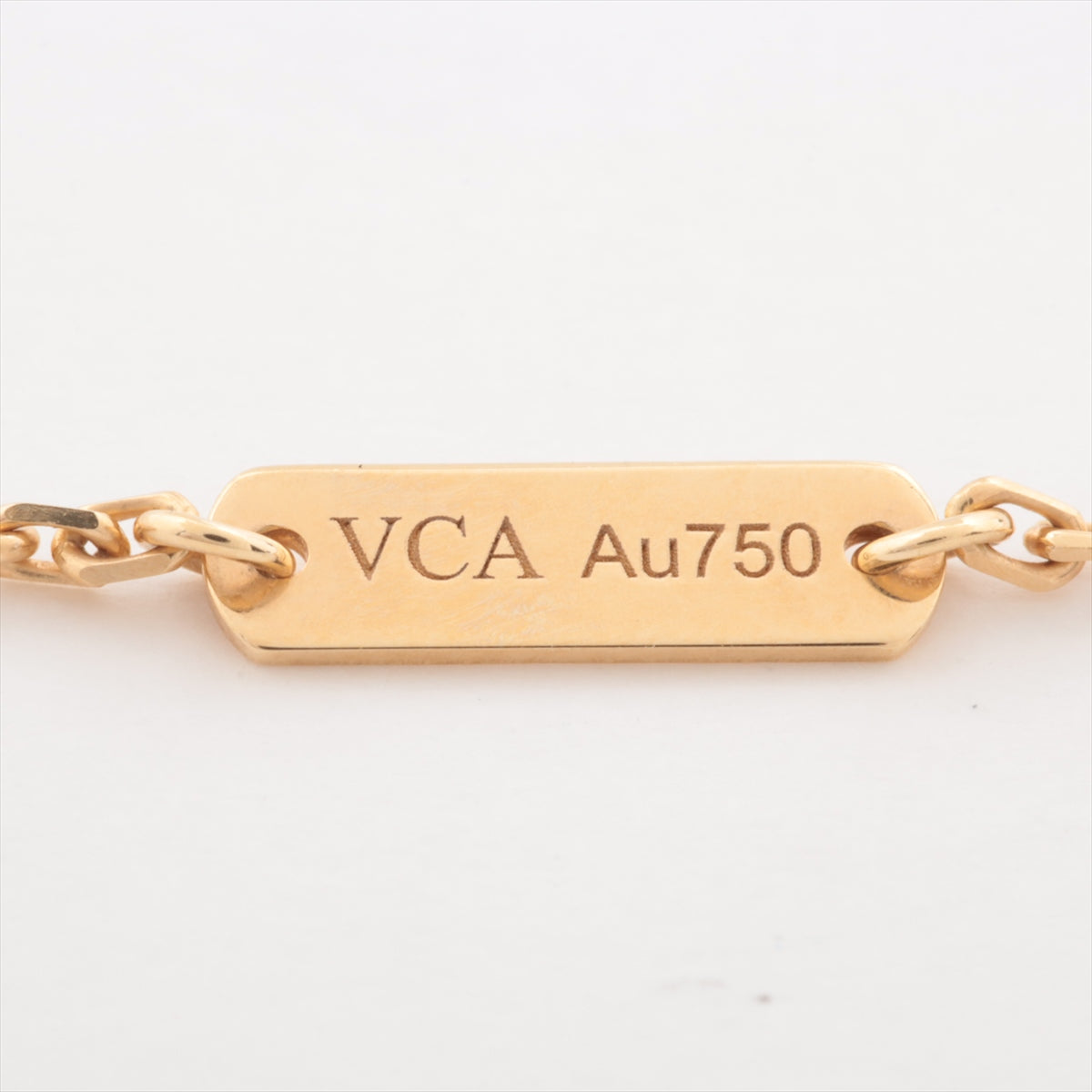 ヴァンクリーフ&アーペル ヴィンテージアルハンブラ シェル ネックレス 750(YG) 5.0g VCARA45900
