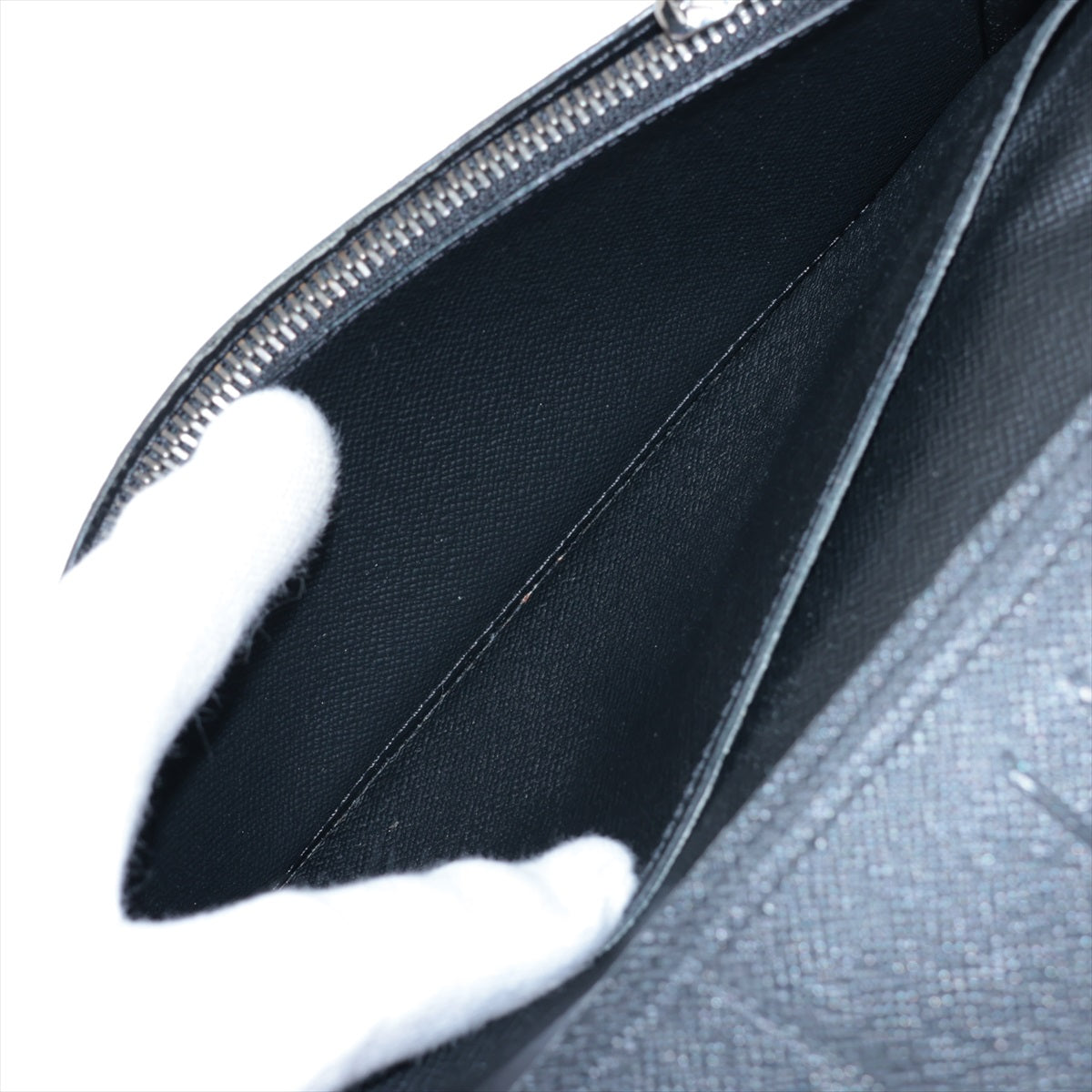 ルイヴィトン モノグラムエクリプス ポルトフォイユ･ブラザ M61697 ブラック 財布