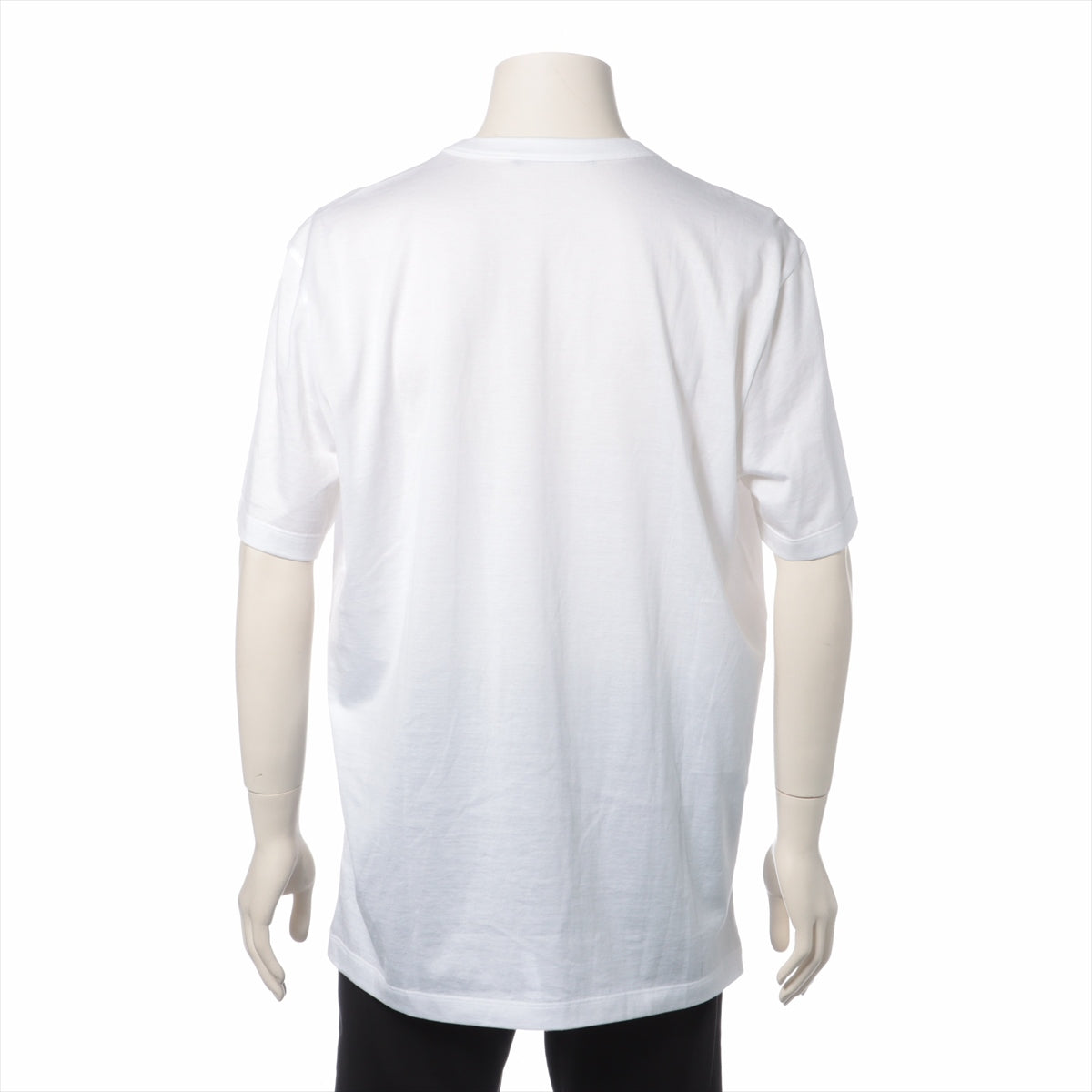 ルイヴィトン×シュプリーム 17AW コットン Tシャツ XL メンズ ホワイト  HDY92WJC8