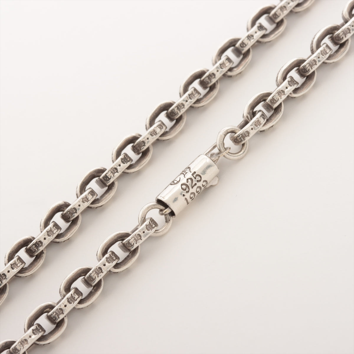 クロムハーツ 【CHROMEHEARTS】【20インチ】 PAPER E うっとうしい CHAIN / ペーパーEチェーン ネックレス /87.5ｇ【中古】